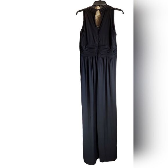 Jessica Howard jumpsuit black w bling 10P - Picture 5 of 11